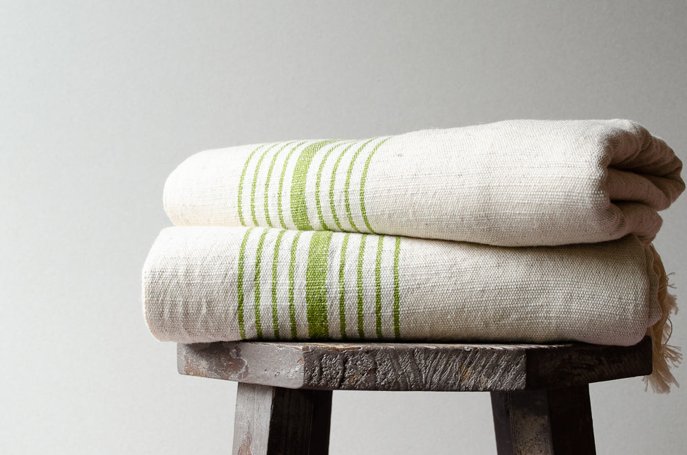Sage Linen Towel - Indigo Traders