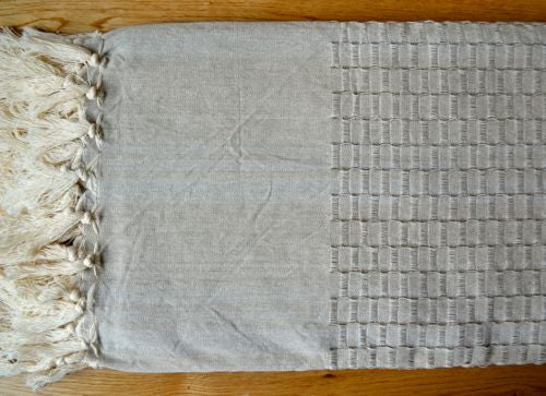 Lattice Pestemal Towel - Indigo Traders