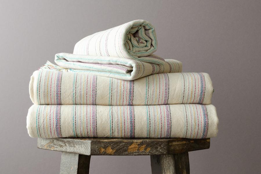 Madeline Linen Towel - Indigo Traders