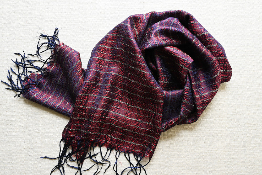 Handwoven Silk Scarf