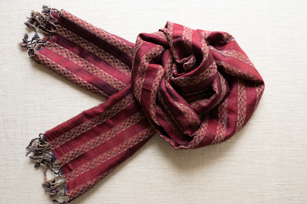 Handwoven Silk Scarf