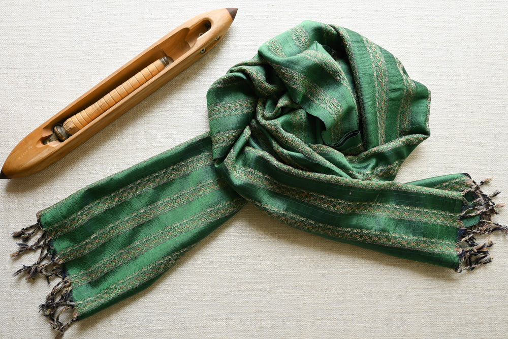 Handwoven Silk Scarf