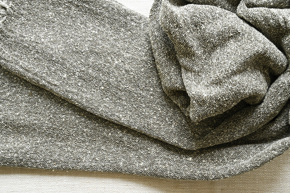 Handwoven Raw Silk Scarf