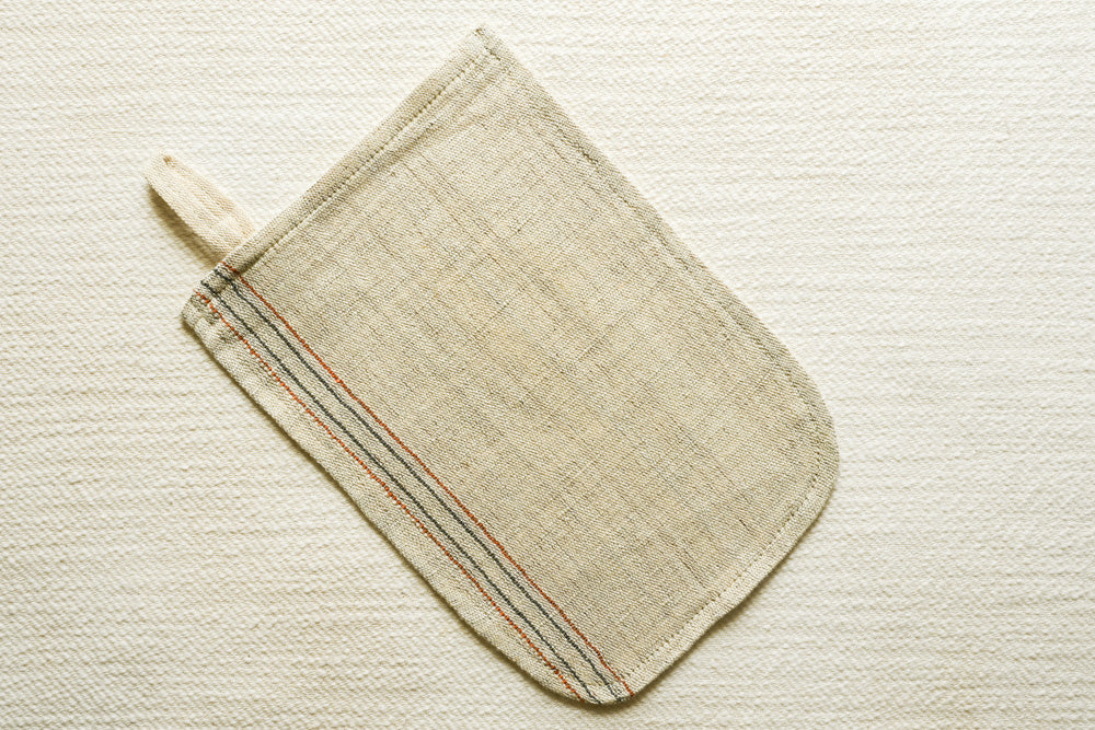 Linen Bath Mitt - Kese