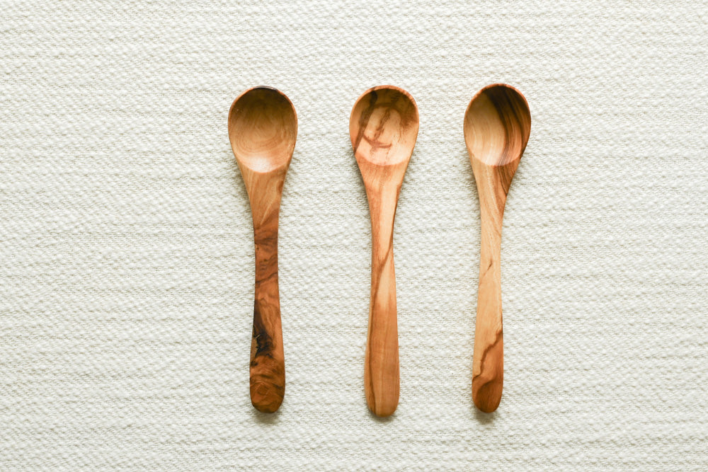 Trio of Olive Wood Spoons