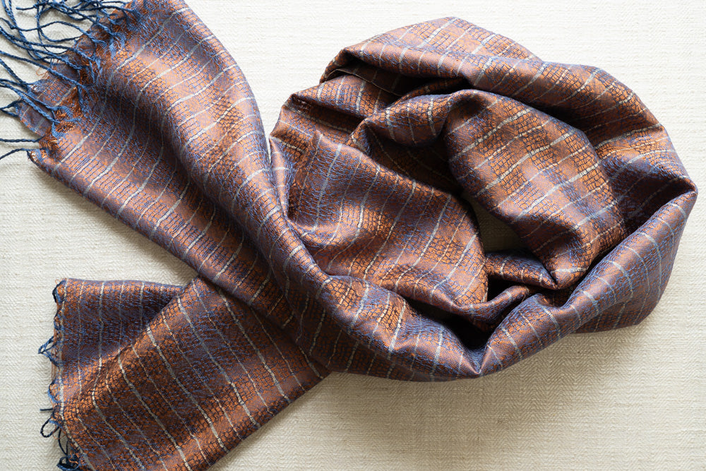 Handwoven Silk Scarf