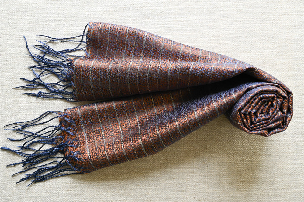 Handwoven Silk Scarf