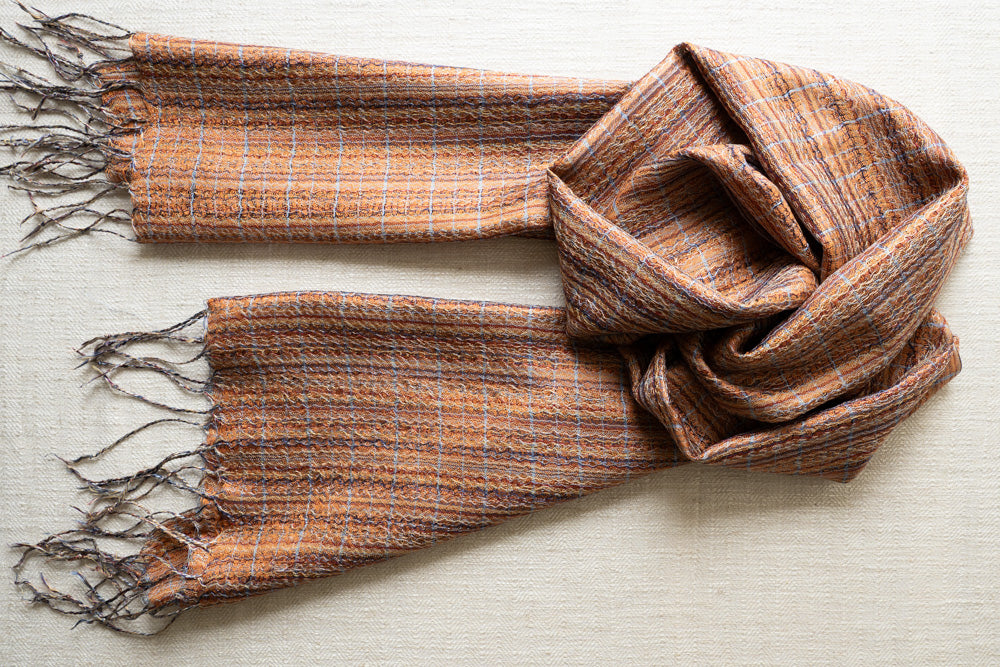 Handwoven Silk Scarf