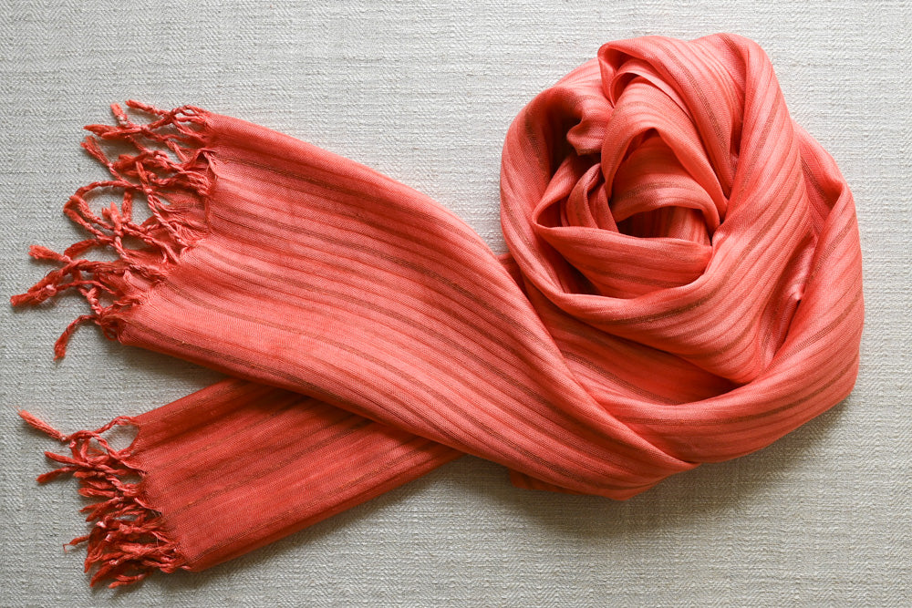 Handwoven Silk Scarf