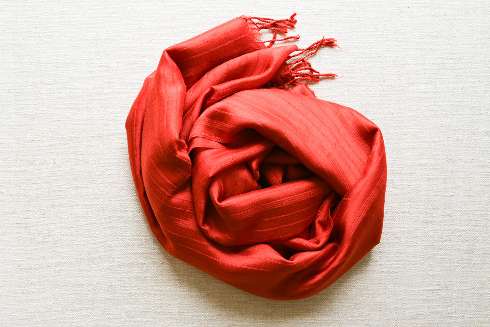 Handwoven Silk Scarf