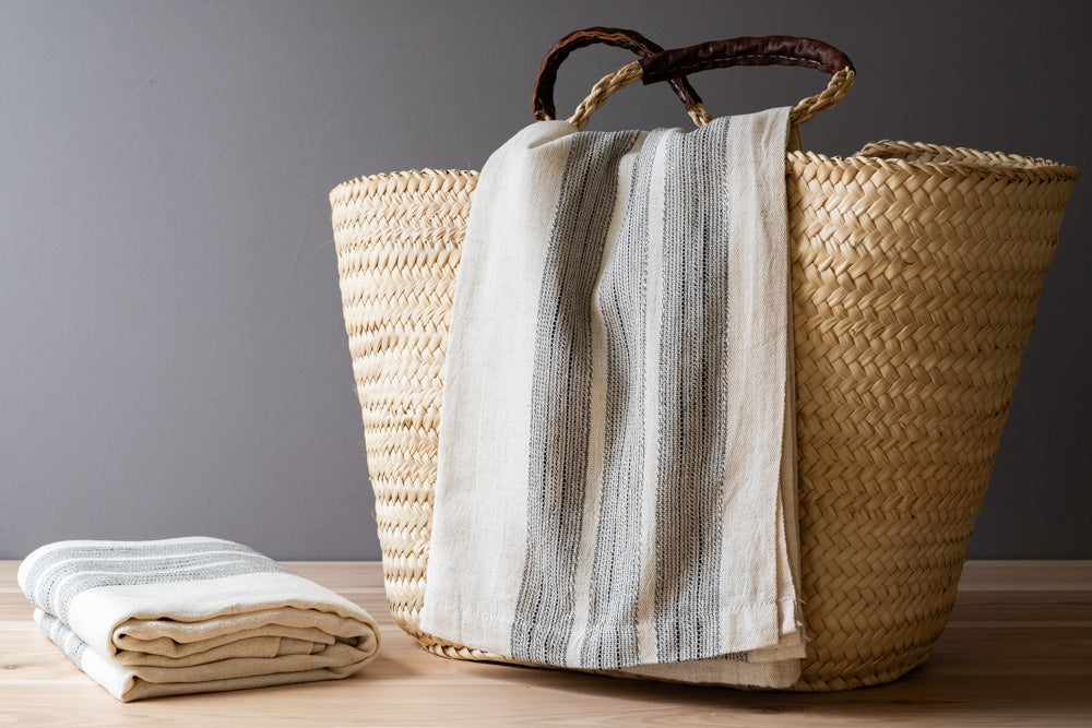 Fringeless Virgil Linen Towel