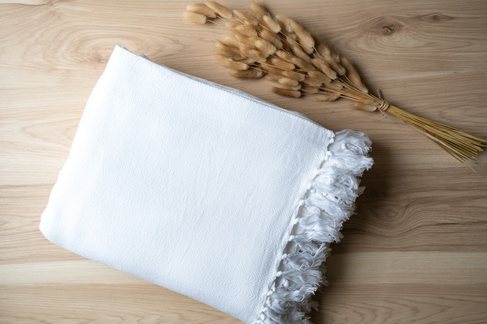 Herringbone Cotton Blanket