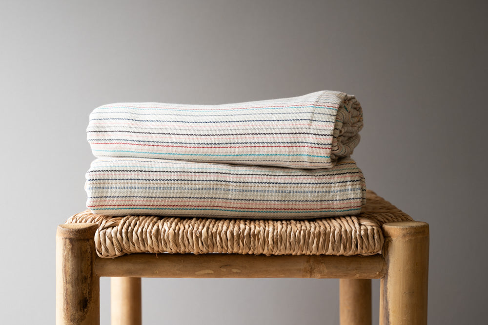 Fringeless Turkish Towels - Indigo Traders