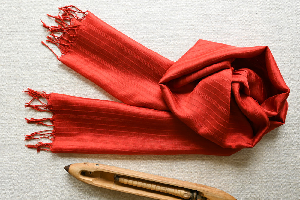 Handwoven Silk Scarf
