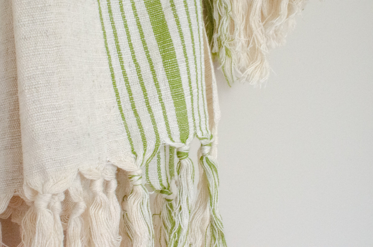Sage Linen Towel - Indigo Traders