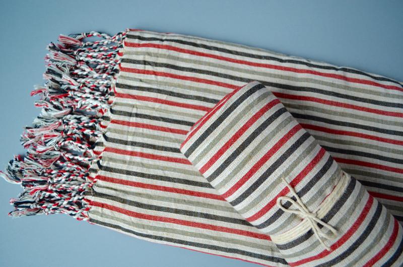 Busa Linen Towel - Indigo Traders