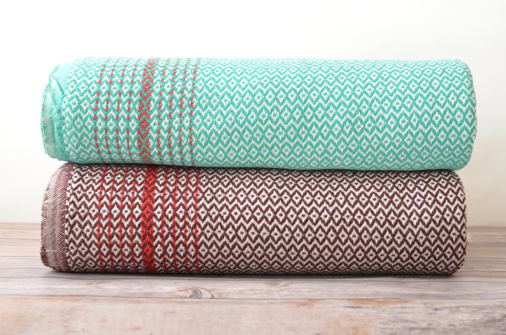 Daphne Cotton Blanket - Indigo Traders