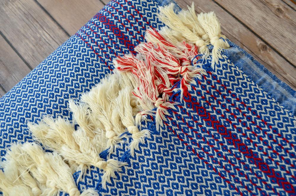 Daphne Cotton Blanket - Indigo Traders