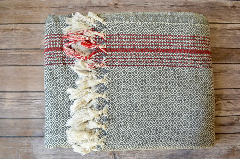 Daphne Cotton Blanket - Indigo Traders