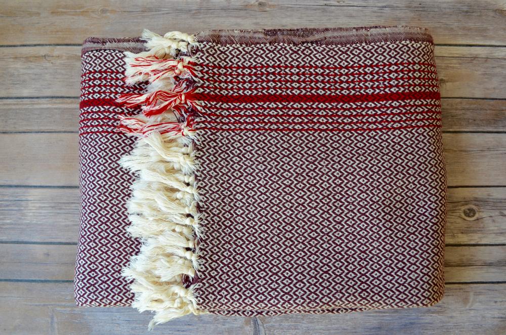 Daphne Cotton Blanket - Indigo Traders