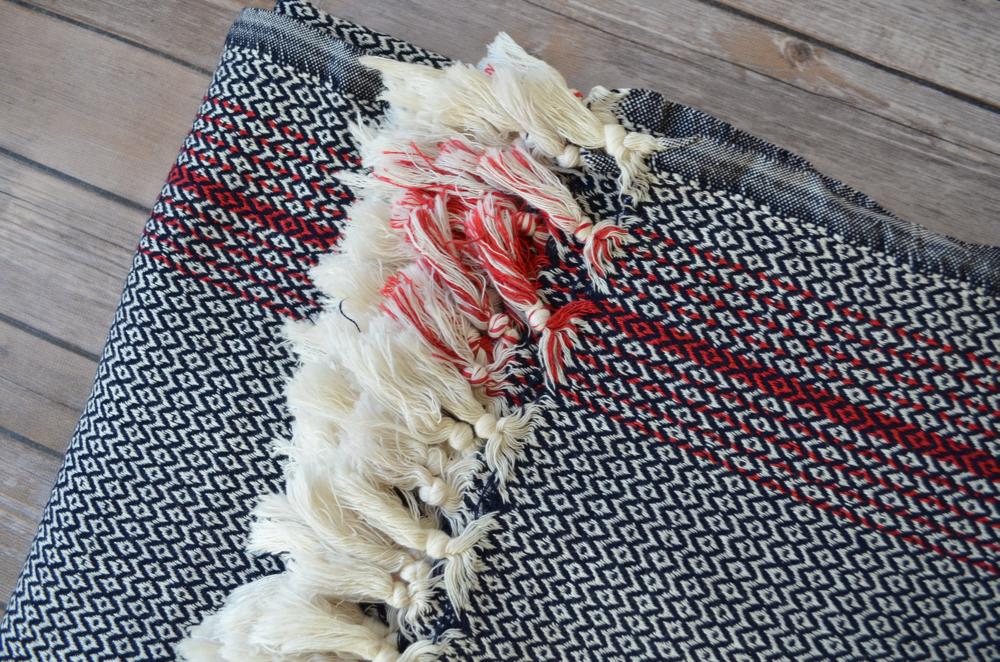 Daphne Cotton Blanket - Indigo Traders