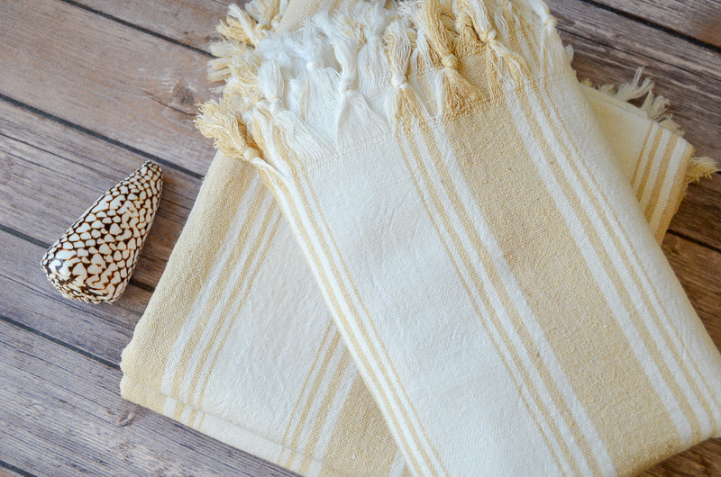 Malik Raw Silk Towel - Indigo Traders