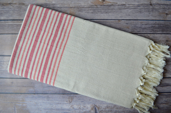 Usak Linen Towel - Indigo Traders