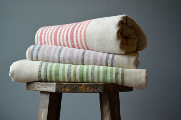 Usak Linen Towel - Indigo Traders