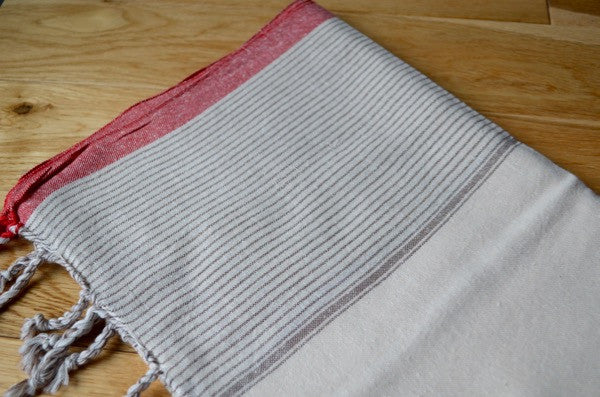 Matta Raw Silk Towel - Indigo Traders