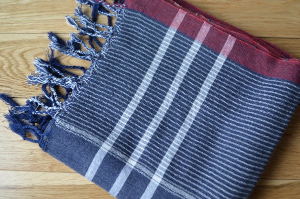 Matta Raw Silk Towel - Indigo Traders