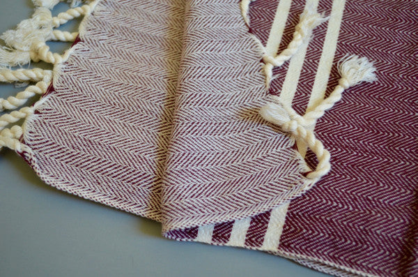 Matta Herringbone Towel - Indigo Traders