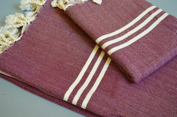 Matta Herringbone Towel - Indigo Traders