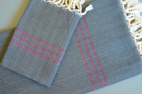Matta Herringbone Towel - Indigo Traders