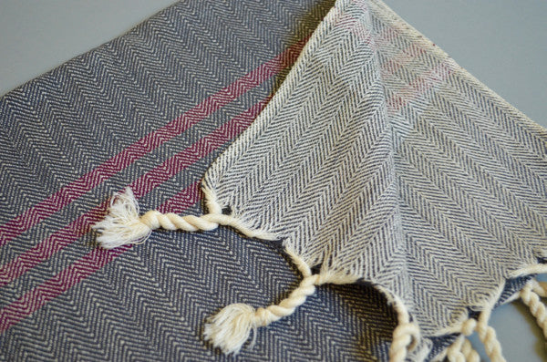 Matta Herringbone Towel - Indigo Traders