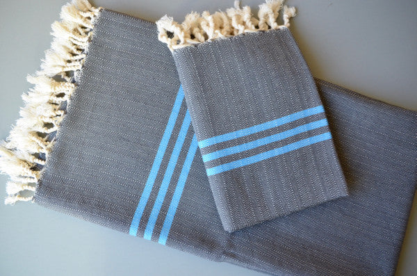 Matta Herringbone Towel - Indigo Traders