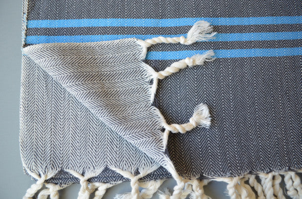 Matta Herringbone Towel - Indigo Traders