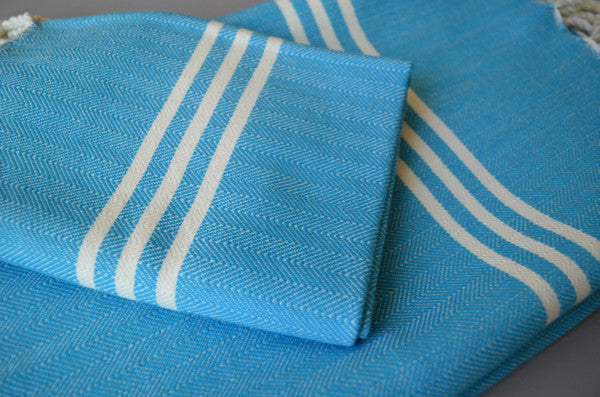Matta Herringbone Towel - Indigo Traders