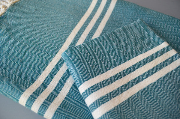 Matta Herringbone Towel - Indigo Traders