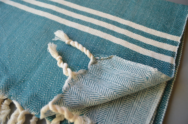 Matta Herringbone Towel - Indigo Traders