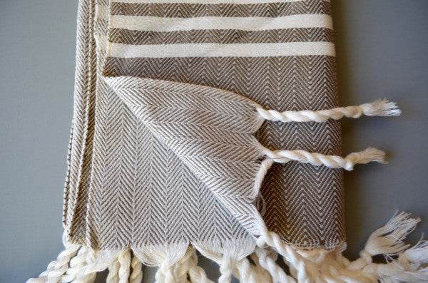 Matta Herringbone Towel - Indigo Traders
