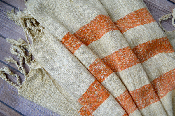 Sami Raw Silk Wrap - Indigo Traders