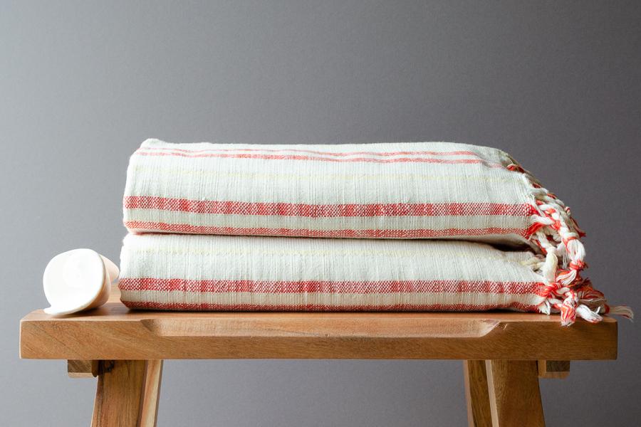 Samira Linen Towel - Indigo Traders