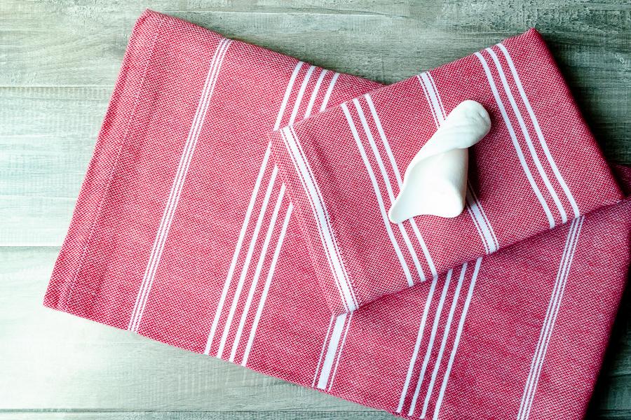 Fringeless Turkish Towels - Indigo Traders