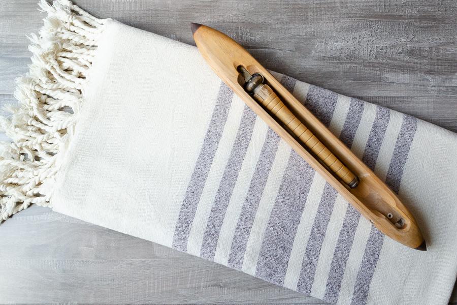 Antakya Raw Silk Towel - Indigo Traders