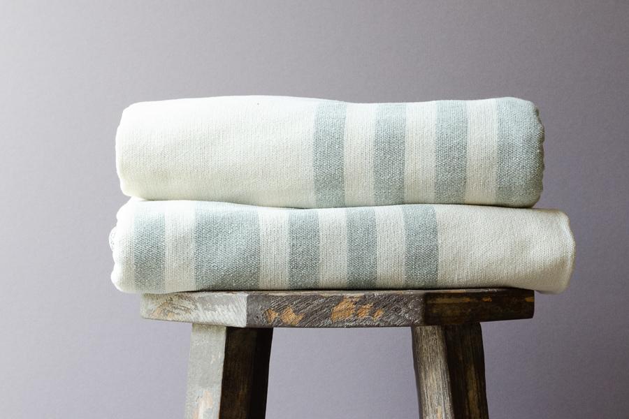 Antakya Raw Silk Towel - Indigo Traders