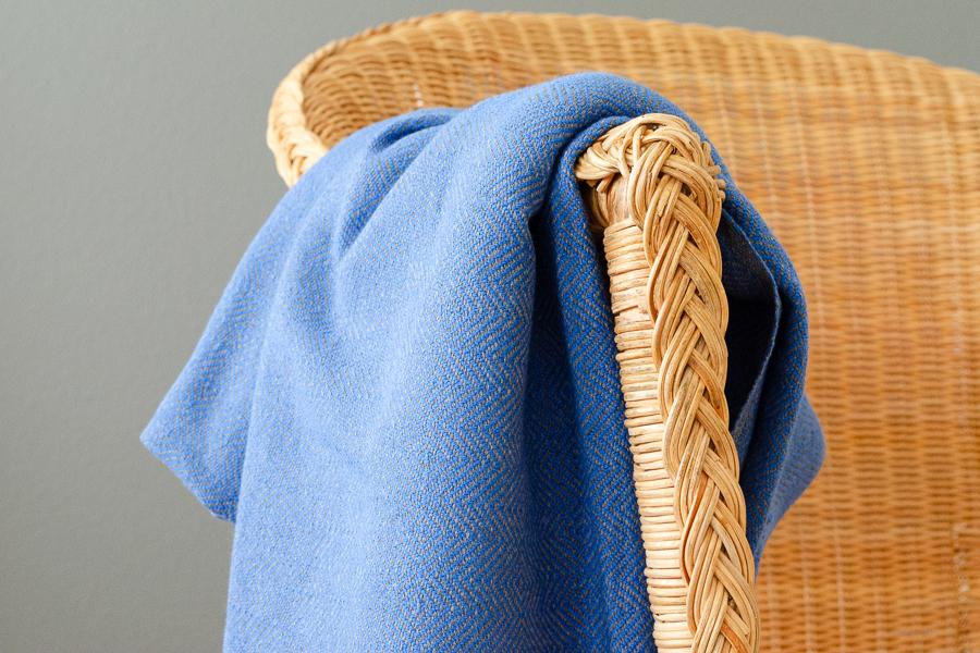 Lila Cotton Throw - Indigo Traders
