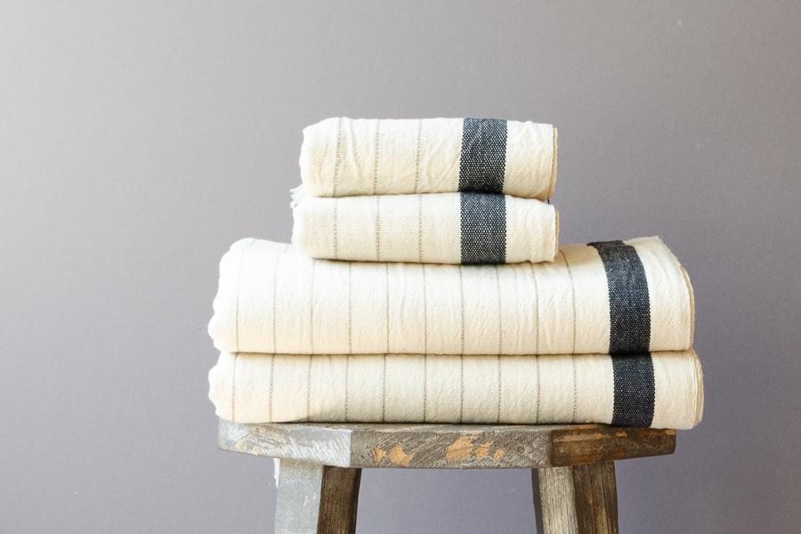 Adalar Linen Towel - Indigo Traders