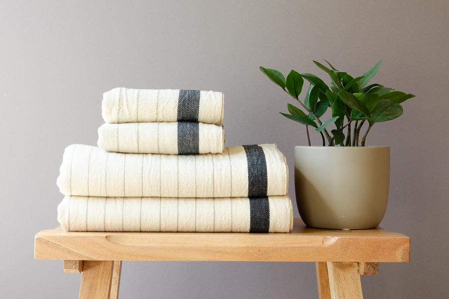 Adalar Linen Towel - Indigo Traders