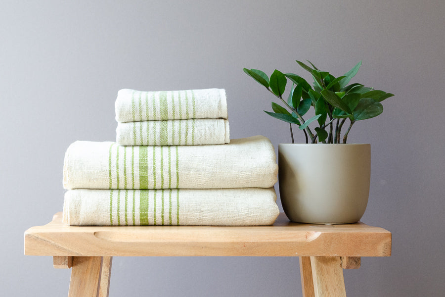 Sage Linen Towel