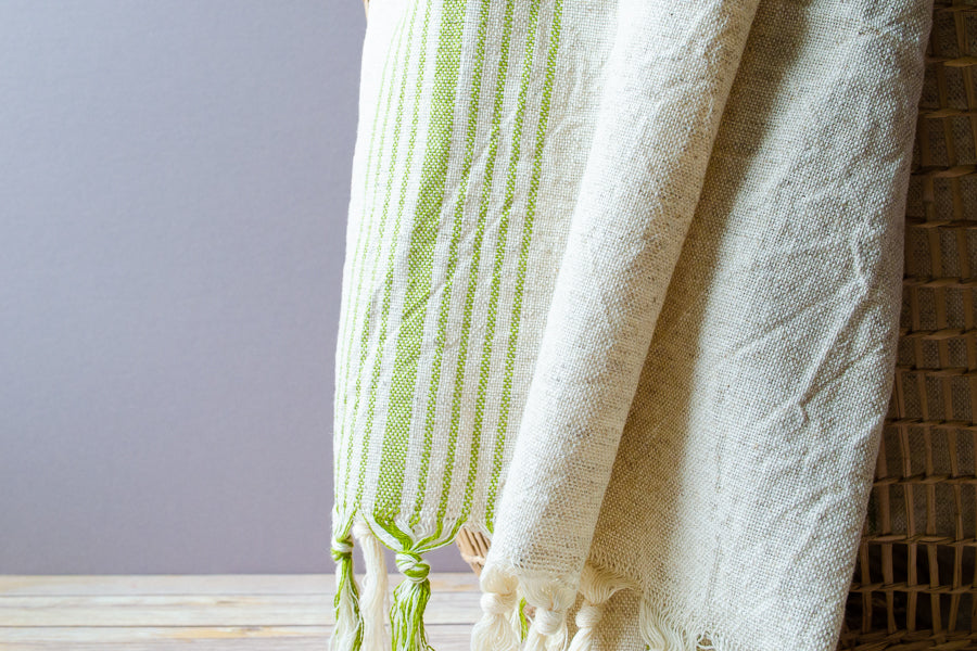 Sage Linen Towel